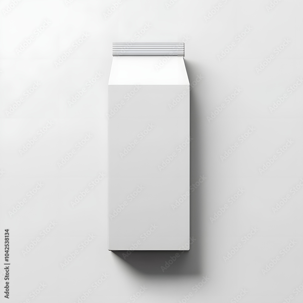 Flat design illustrations Milk Carton Design Mockup Flat design illustrations Milk Carton Design Mockup