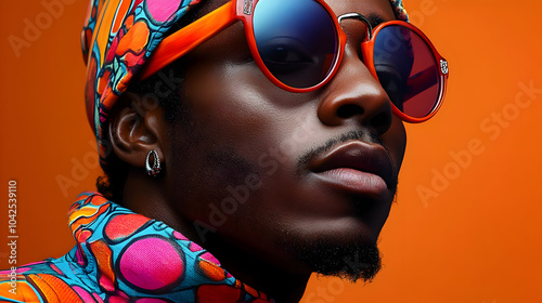 Portrait of a stylish indiv...