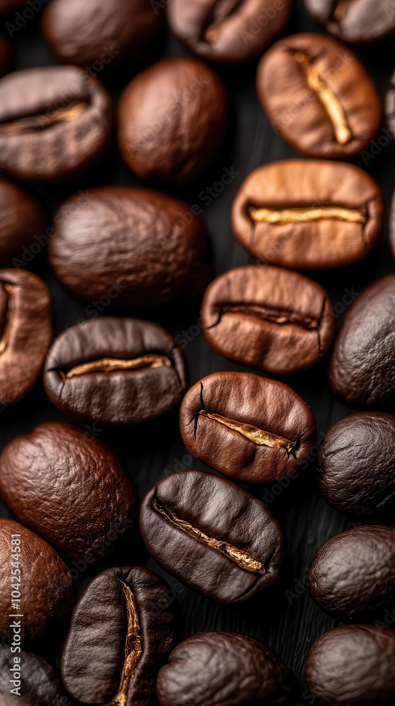 Specialty coffee beans, vibrant colors, close-up, cozy setting, inviting Specialty coffee beans, vibrant colors, close-up, cozy setting, inviting