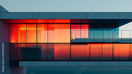 Modern architectural struct...