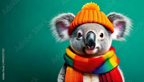 Cute Cartoon Koala Characte...