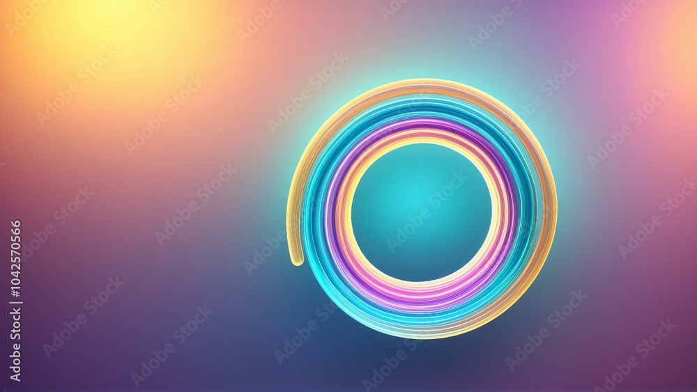 Abstract Textured Coil Springs Background