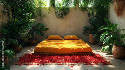 Cozy bedroom surrounded by ...