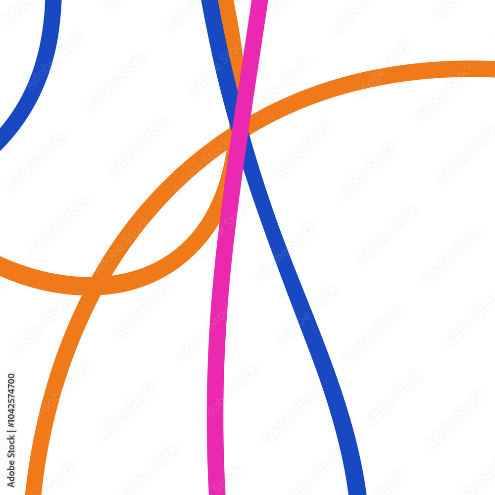 Abstract Colorful Line Design Abstract Colorful Line Design