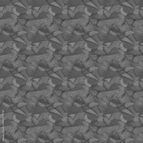 Seamless background made of Gray 
 denim texture pieces. 그레이 데님 텍스쳐 조각을 이어붙인 이음새없는 배경지 photo