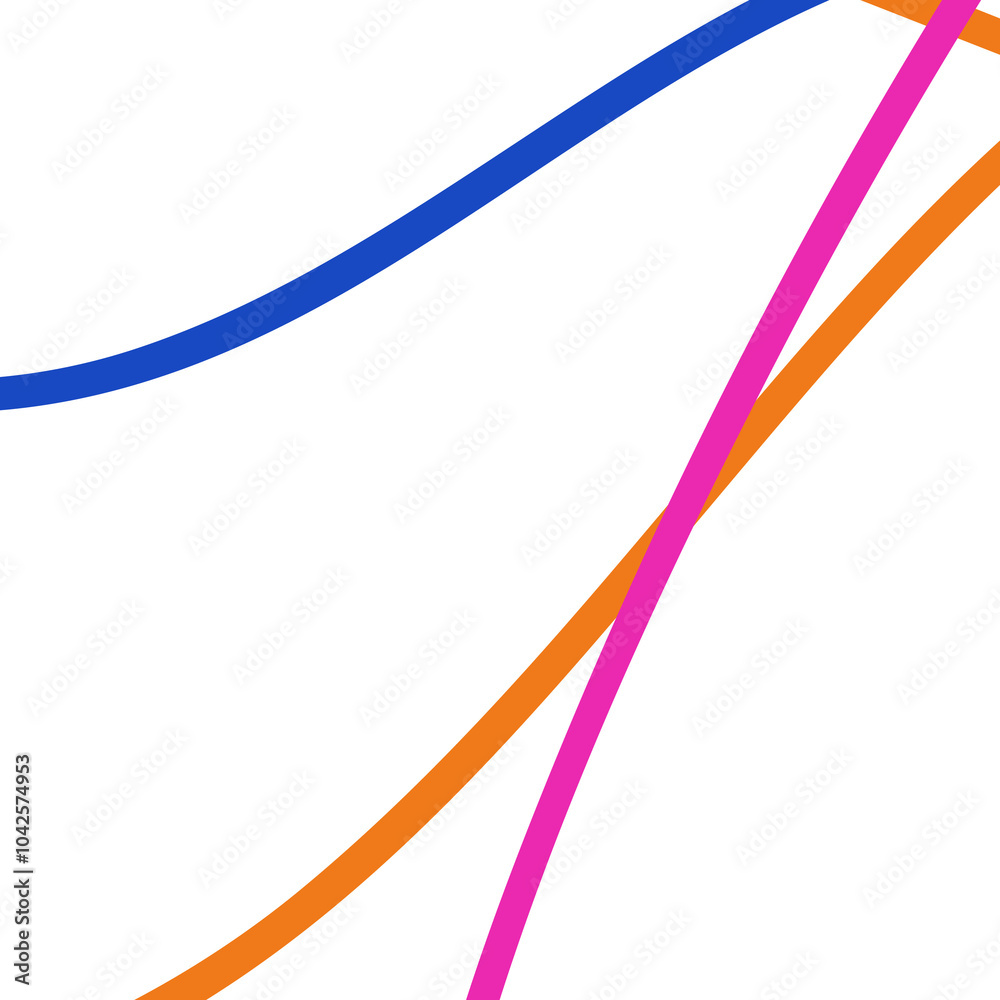 Abstract Colorful Line Design Abstract Colorful Line Design