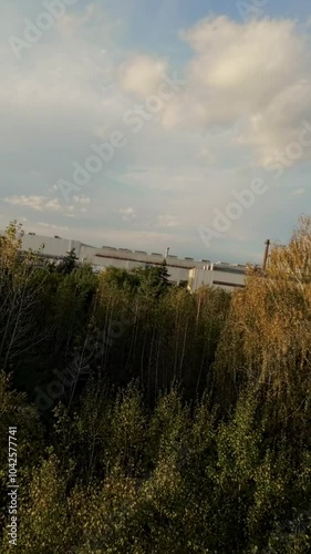 This video is a collection of FPV drone footage of abandoned buildings and structures. The video was taken in a variety of locations, including forests, fields, and urban areas. The footage is set to