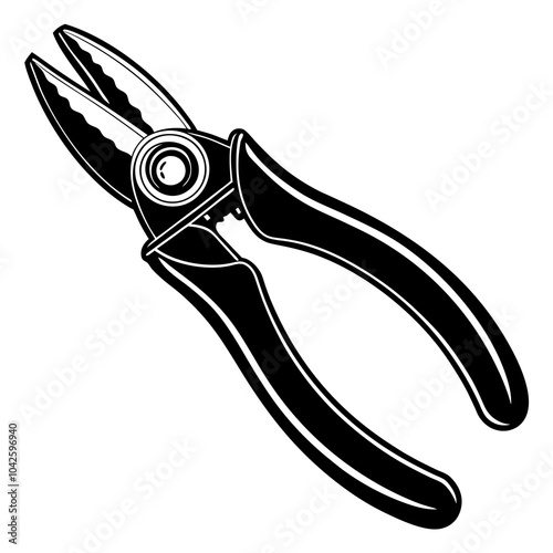 pliers isolated on white background
