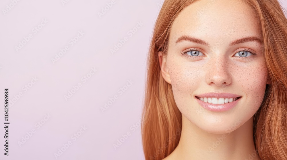 Freckles and sunspots fading into smooth, even-toned skin after pigmentation correction, beauty concept Freckles and sunspots fading into smooth, even-toned skin after pigmentation correction, beauty concept