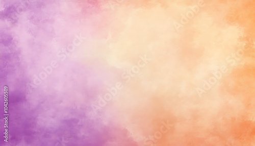 A soft gradient background featuring purple and orange hues blended together, creating a warm and inviting atmosphere.