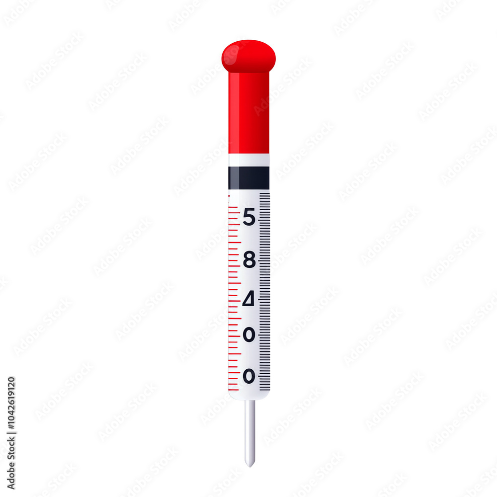 Temperature Measuring Tool with Red Indicator Temperature Measuring Tool with Red Indicator