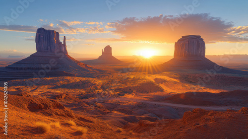 Monument Valley Sunset