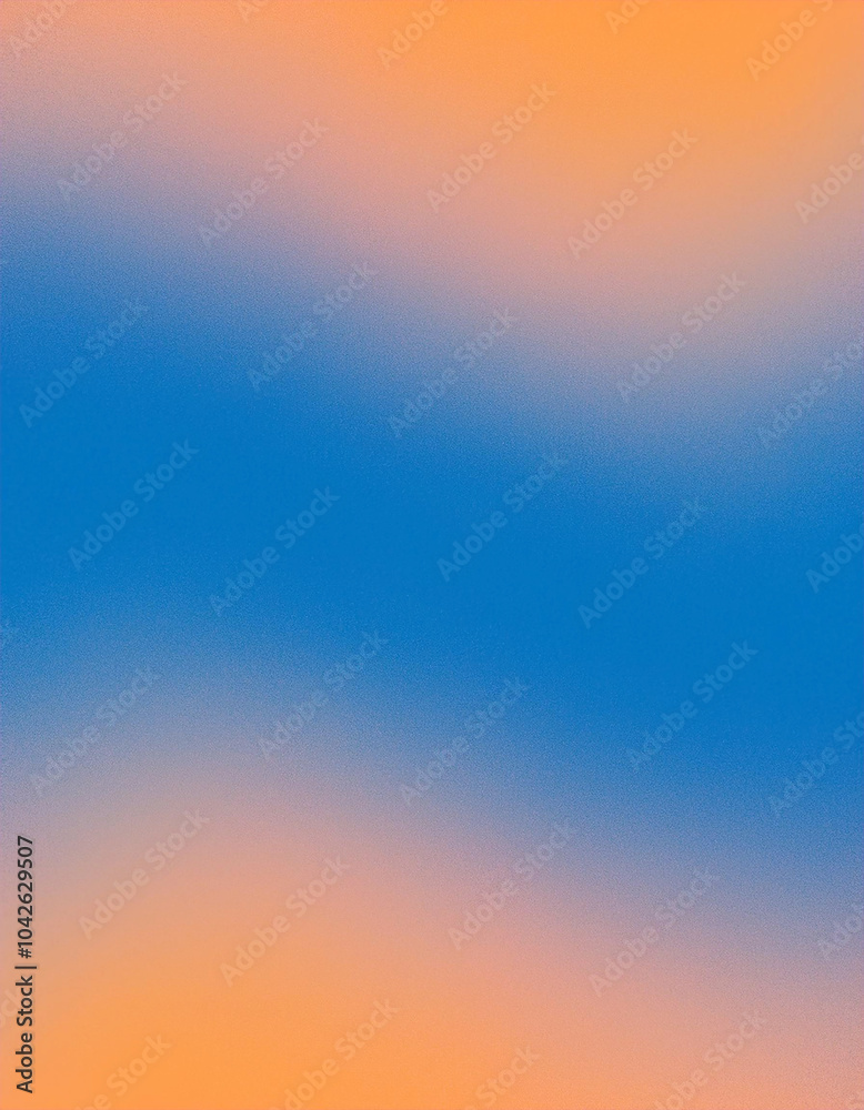 Obraz premium Serene Teal and Yellow Gradient: A calming blend of colors, perfect for backgrounds, design projects, or simply enjoying the tranquil visual harmony.