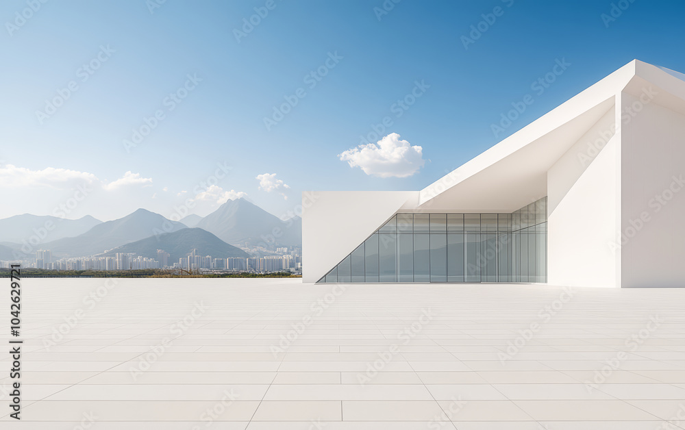 Minimalist modern art building space structure
Minimalist modern art building space structure