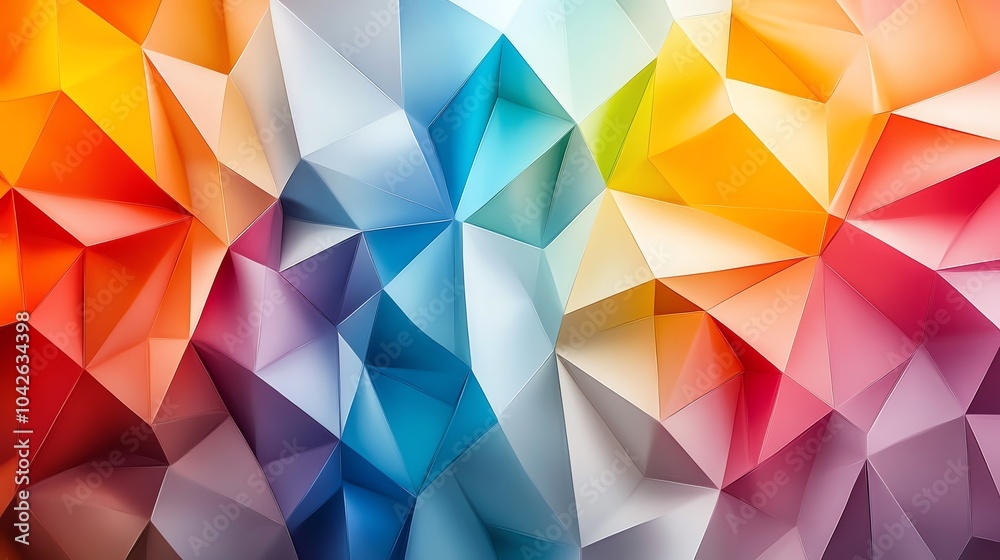 Colorful abstract geometric pattern design Colorful abstract geometric pattern design