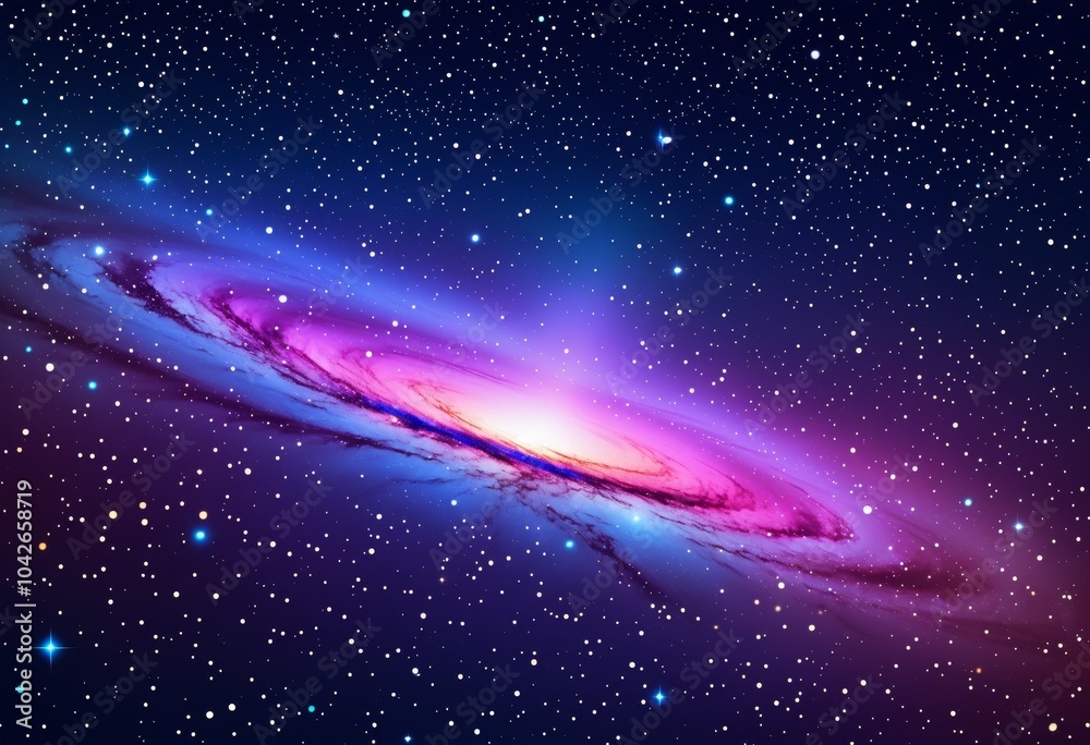Naklejka premium Starlight Backgrounds in Abstract Style