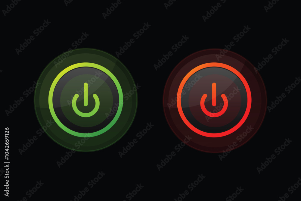 power on off button vector illustrations
power on off button vector illustrations