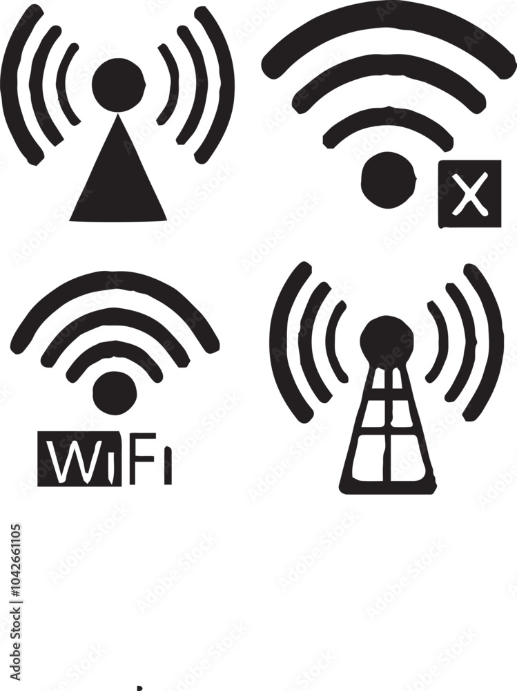 wifi internet connection vectors design wifi internet connection vectors design