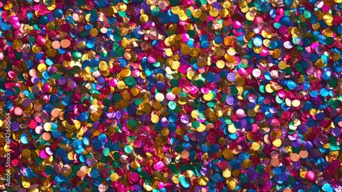 Vibrant Glitter Background for Celebration Themes