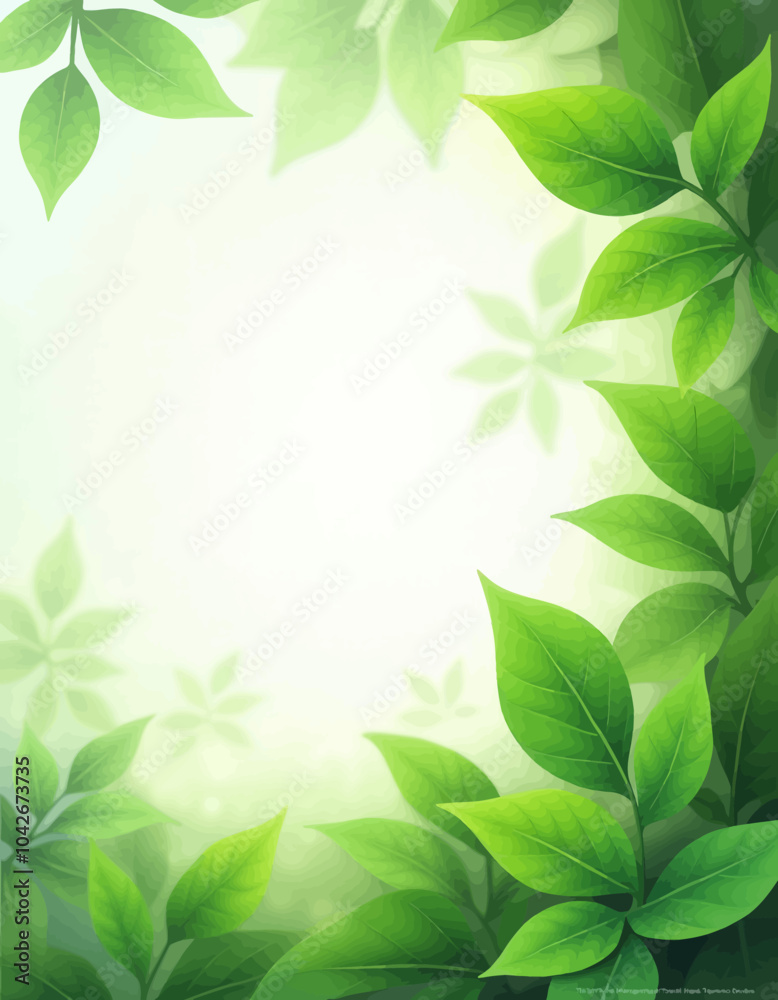 Green Leaves Frame Background
Green Leaves Frame Background