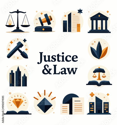 Justice & Law Icons 
