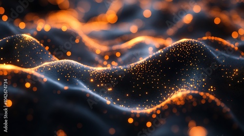 Digital backdround ideal for technological operations, neural networks