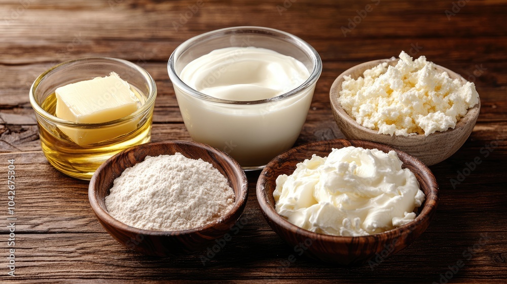 Fresh Baking Ingredients for Delicious Recipes Fresh Baking Ingredients for Delicious Recipes
