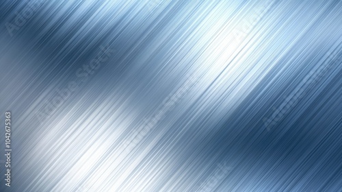 Shimmering Blue Metallic Background for Design Projects