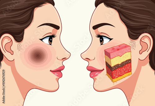 Skin Layers Illustration 
