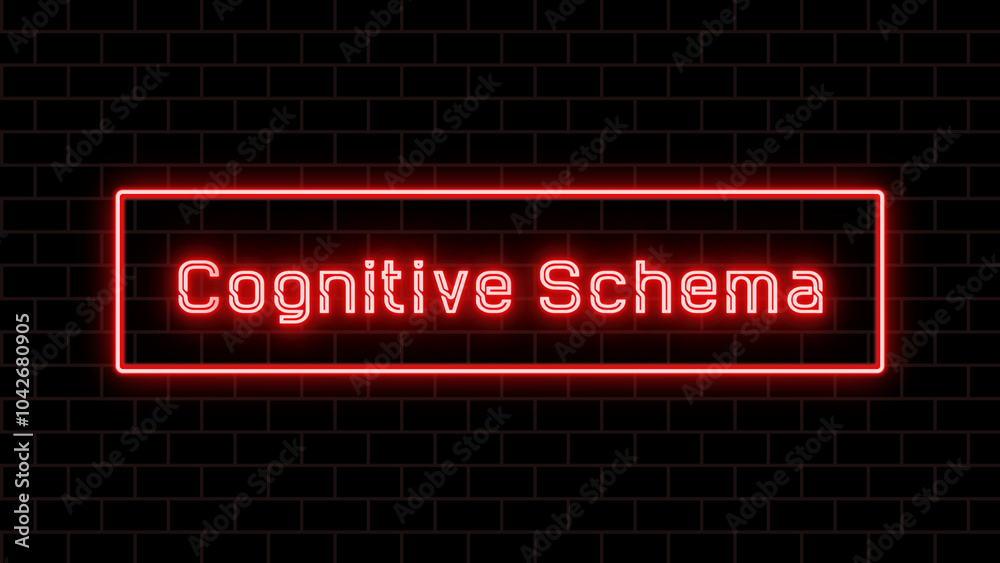 Cognitive Schema のネオン文字 Cognitive Schema のネオン文字