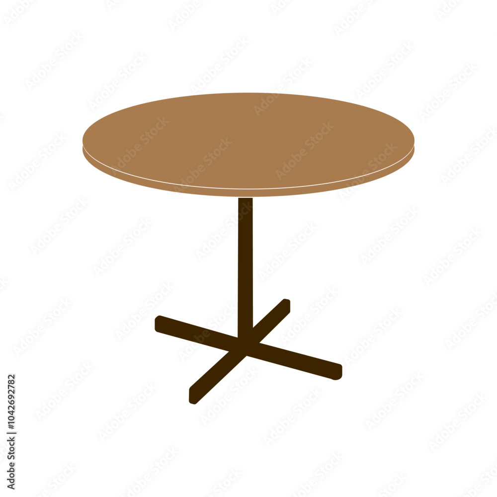 minimalist round table icon minimalist round table icon
