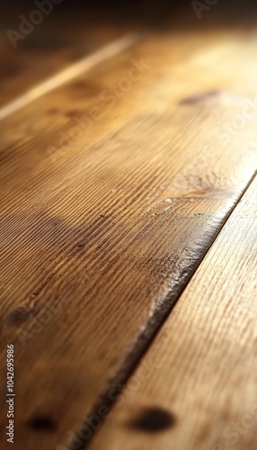 Close-up of a woodgrain texture, showcasing natural wood grain and warm brown tones.