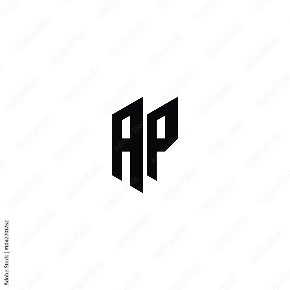 AP monogram logo design letter text name symbol monochrome logotype alphabet character simple logo AP monogram logo design letter text name symbol monochrome logotype alphabet character simple logo