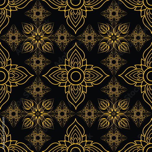 seamless damask wallpaper