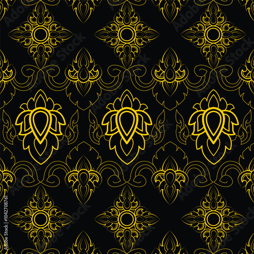 seamless pattern with ornament
