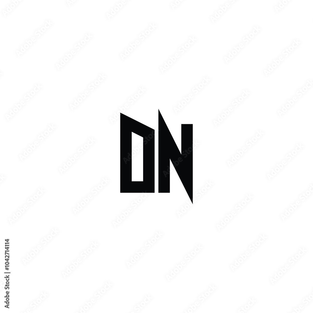 DN monogram logo design letter text name symbol monochrome logotype alphabet character simple logo DN monogram logo design letter text name symbol monochrome logotype alphabet character simple logo