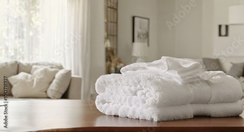 stack of towels