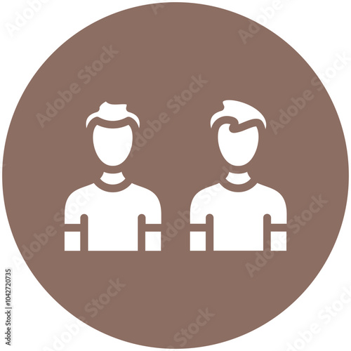 Youth vector icon illustration of Protesting and Civil Disobedience iconset.