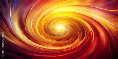 Wallpaper Mural A swirling vortex of vibrant hues, merging warm reds, oranges, and yellows into a radiant center Torontodigital.ca