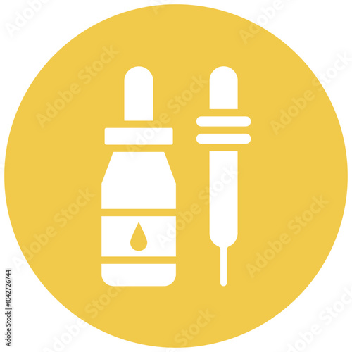 Serum vector icon illustration of Pharmacy iconset.