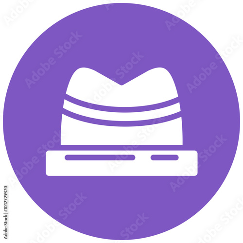 Swindlers Hat vector icon illustration of Corruption iconset.