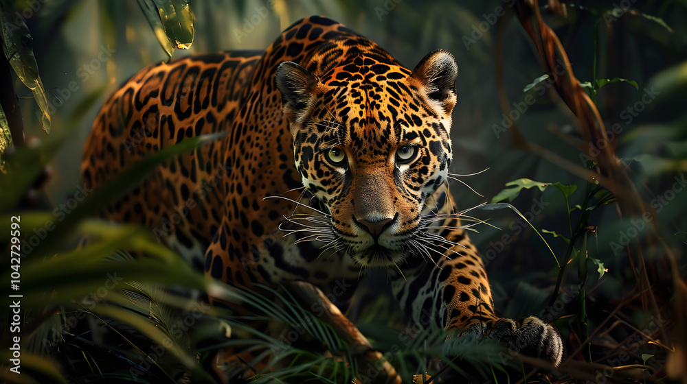 In the Heart of the Jungle: An Intimate Glimpse into the Life of a Majestic Jaguar In the Heart of the Jungle: An Intimate Glimpse into the Life of a Majestic Jaguar