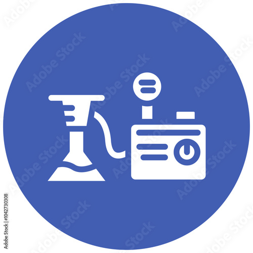 Lab Vacuum vector icon illustration of Lab iconset.