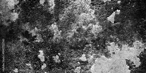 Grunge black and white crack paper texture design and texture of a concrete wall with scratches background. Stone texture for painting on ceramic tile and Surface of old and dirty outdoor wall.