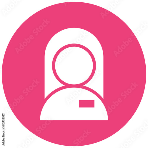 Laundry Worker vector icon illustration of Cleaning and Dusting iconset.