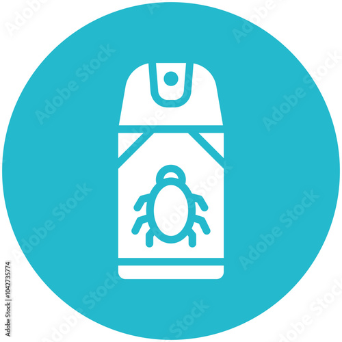 Insect Repellent vector icon illustration of Fishing iconset.