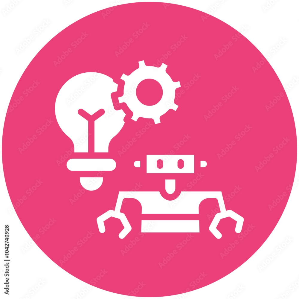 Innovation vector icon illustration of Robotics iconset. Innovation vector icon illustration of Robotics iconset.