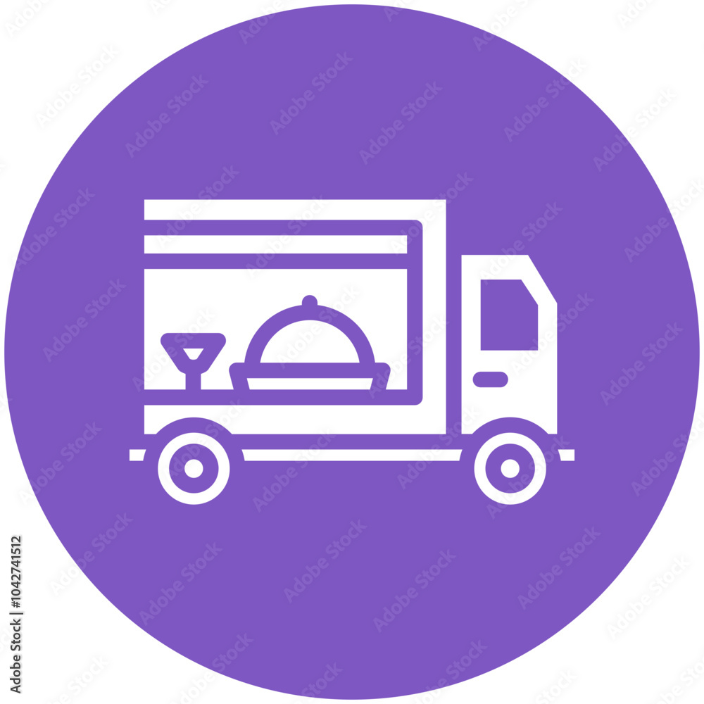Food Truck Catering vector icon illustration of Catering iconset. Food Truck Catering vector icon illustration of Catering iconset.