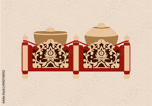 Gamelan kempyang traditional music