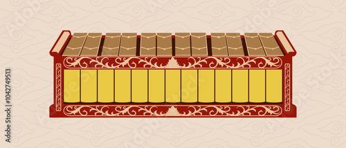 Gamelan slenthem traditional music